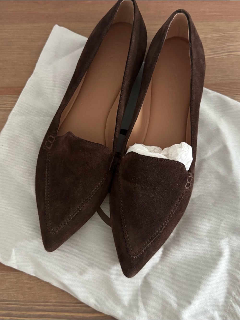 M.Gemi The Gia Chocolate Suede 38.5 (US8) - Picture 6 of 9